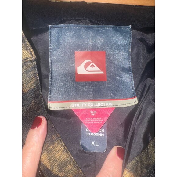 Quiksilver Mens Camo Hunting Outdoor Lined Utility Collection Slim Fit Pants XL - Picture 3 of 13